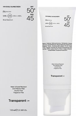 Невидимий Сонцезахисний Крем Transparent Lab Invisible Sunscreen SPF 50 +, 50 ml Ф118 фото