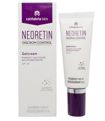 Освітлюючий гель-крем SPF50 Cantabria Neoretin Discrom Control Gel-Cream, 40 ml 63 фото