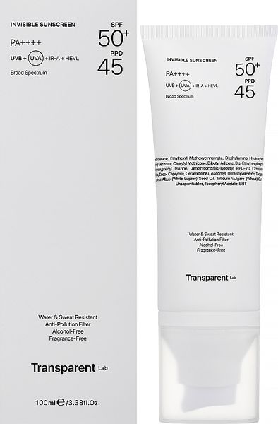 Невидимый Солнцезащитный Крем Transparent Lab Invisible Sunscreen SPF 50+, 50 ml Ф118 фото