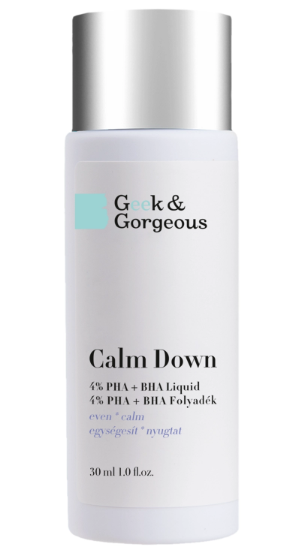 Эксфолиант для чувствительной кожи с кислотами 4% Geek & Gorgeous PHA та BHA Calm Down, 30 ml П7 фото