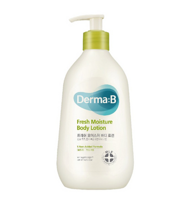 Лосьйон для тіла освіжаючий Derma:B Fresh Moisture Body Lotion, 400 ml 11117 фото