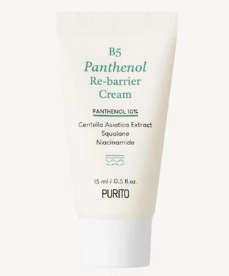 Крем зволожувальний з пантенолом Purito B5 Panthenol Re-barrier Cream, 15 ml К31 фото