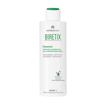 Очищающий гель для кожи с акне Cleanser Purifying Cleansing Gel Biretix Cantabria labs, 200 ml 65 фото