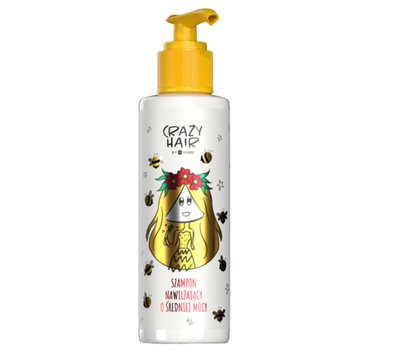 Шампунь для волос увлажняющий Hiskin Crazy Hair HONEY, 300 ml ЗВ107 фото