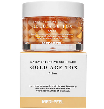 Антивіковий капсульний крем із екстрактом золотого шовкопряду Medi-peel Gold Age Tox Cream, 50 ml К105 фото