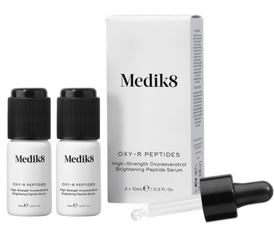 Пептидная сыворотка с оксиресвератролом против пигментации Medik8 Oxy R Peptides, 2х10ml 687 фото