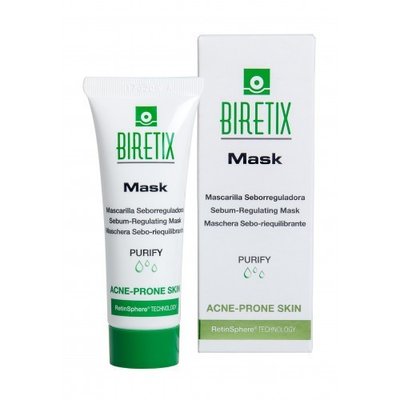 Себорегулирующая маска для шкіри з акне Cantabria Labs BIRETIX, 25 ml 67 фото