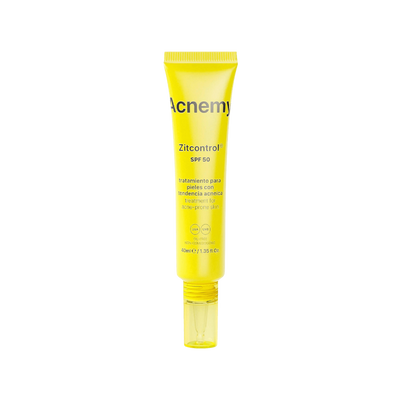 Солнцезащитный крем для кожи склонной к акне Acnemy Zitcontrol SPF 50, 40 ml Ф104 фото