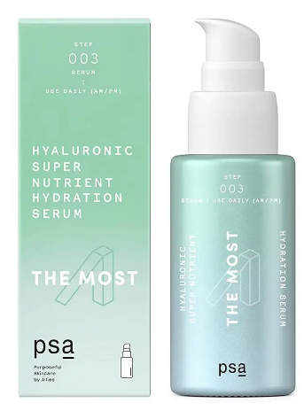 Зволожуюча Живильна Сироватка PSA The Most Hyaluronic Super Nutrient Hydration Serum, 30 ml 640 фото