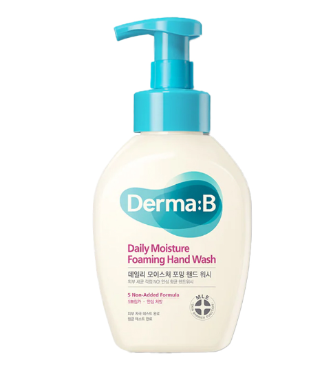 Мило для рук зволожувальне з керамідами Derma:B Daily Moisture Foaming Hand Wash, 500 ml 11123 фото