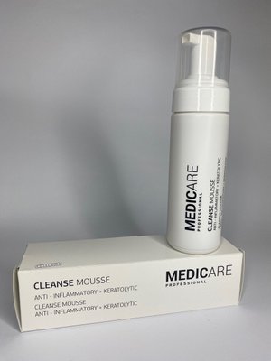 Антибактеріальна пінка для проблемної шкіри Medicare Cleanse Mousse Anti-Inflammatory + Keratolytic, 150 ml В8 фото