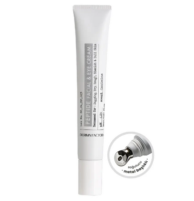 Пептидний крем з аплікатором DERMA FACTORY Peptide Facial and Eye Cream, 20 ml О86 фото