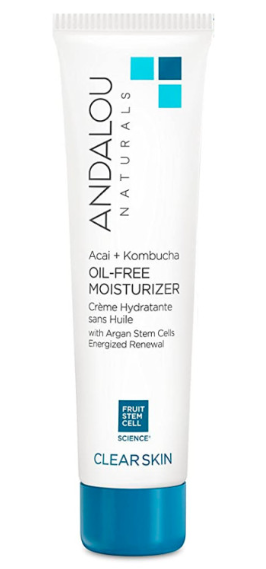 Увлажняющий крем для лица с экстрактами асаи и комбучи Andalou Clear Skin, 62 ml 741 фото