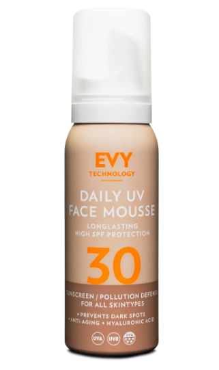 Щоденний захисний мус для обличчя EVY Technology Daily UV Face Mousse SPF 30, 75 ml Ф20 фото