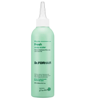 Освіжаюча маска-пілінг для очищення шкіри голови Dr. FORHAIR Phyto Fresh Scalp Scaler, 200 ml ЗВ31 фото