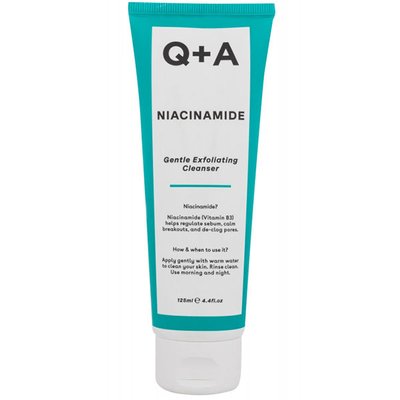 Відлущуючий гель для обличчя Q+A Niacinamide Gentle Exfoliating Cleanser, 125 ml В9 фото