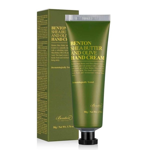 Крем для рук с маслом ши и оливы Benton Shea Butter and Olive Hand Cream, 50 g ДТ30 фото