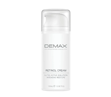 Активний крем з ретинолом Demax Retinol Active Cream для оновлення і омолодження шкіри обличчя, 100 ml К76 фото