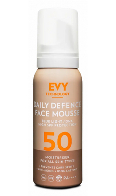 Щоденний захисний мус для обличчя SPF 50 EVY Technology Daily UV Face Mousse, 75 ml Ф19 фото