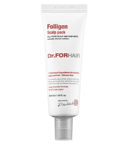 Оздоравливающая маска для кожи головы Dr.FORHAIR Folligen Scalp Pack ЗВ59 фото