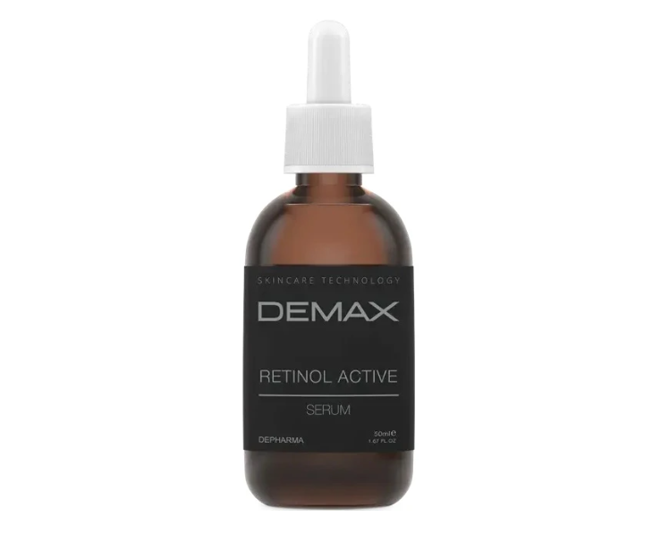 Активная сыворотка с ретинолом под глаза Demax Retinol Active Serum, 50 ml 23 фото