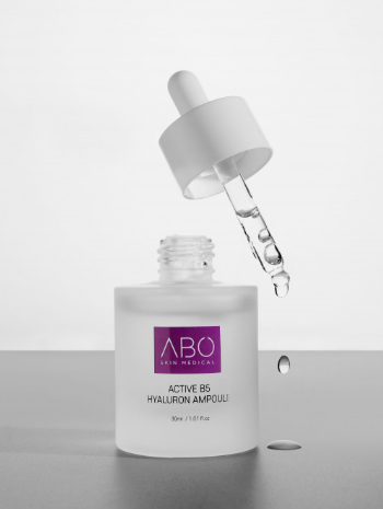 Зволожуюча сироватка з гіалуроновою кислотою та вітаміном B5 АBO Active B5 Hyaluron Ampoule, 30 ml 910 фото