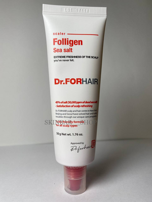 Пілінг для глибокого очищення шкіри голови DR FORHAIR Folligen Sea Salt Scaler, 50 ml ЗВ99 фото