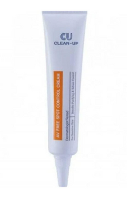 Точковий крем від запалень CU SKIN CLEAN-UP AV FREE SPOT CONTROL CREAM, 10 ml К60 фото