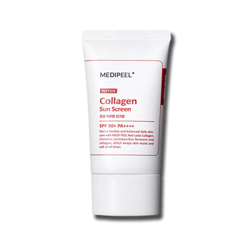 Сонцезахисний крем для ліфтингу пор MEDIPEEL Red Lacto Collagen Pore Lifting Sun Cream 280322 фото