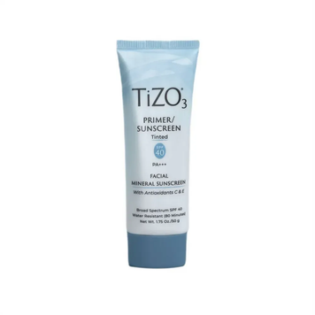 Минеральный солнцезащитный праймер с тоном TIZO 3 Facial Primer/Sunscreen Tinted SPF 40 50 мл 260344 фото