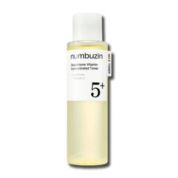 Тонер для лица для уменьшения пигментации и сияния Numbuzin No.5+ Glutathione Vitamin Concentrated Toner Т361 фото