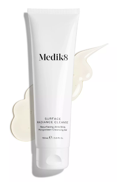 Гель для умывания с гидроксикислотами и экстрактом мангостана Medik8 Surface Radiance Cleanse, 150 ml В1 фото