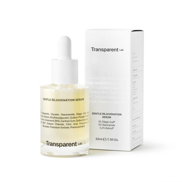 Освітлююча сироватка проти старіння Transparent Lab Gentle Rejuvenation Serum, 30 мл С101 фото