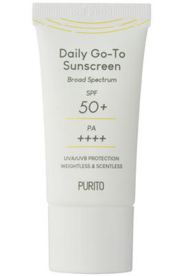 Легкий сонцезахисний крем Purito Daily Go-To Sunscreen SPF50+/PA++++, 15 ml К79 фото