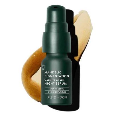 Нічна сироватка для обличчя Allies of Skin Mandelic Pigmentation Corrector Night Serum, 30 ml C53 фото