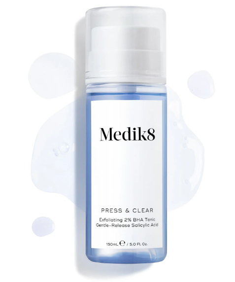 Відлущувальний тонік із саліциловою кислотою Medik8 Press&Clear Exfoliating 2% BHA Toner, 150 ml Т6 фото