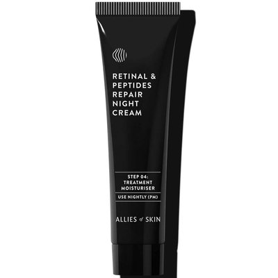 Ночной антивозрастной крем для лица Allies of Skin Retinal & Peptides Repair Night Cream, 12 ml K49 фото