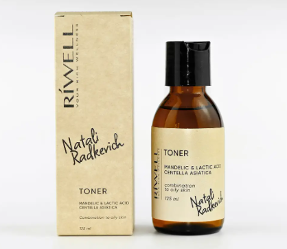 Тонер Mandelic & Lactic Toner Natali Radkevich & Riwell, 125 ml Т24 фото