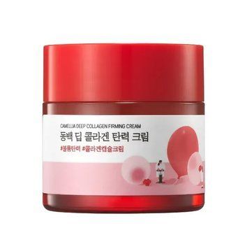 Крем з колагеном ROUND LAB Camellia Deep Collagen Firming Cream, 50 ml 29084 фото