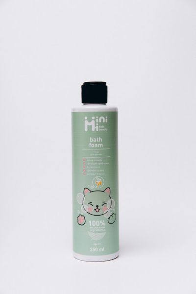 Детская пена для ванны с бананом MiniMi kids beauty, 250 ml ДИ1 фото