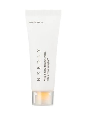 Зволожувальний крем з вітаміном С для сяяння шкіри Needly Vita C glow toning cream, мініатюра 10 ml М47 фото