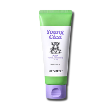 Успокаивающий крем для чувствительной и проблемной кожи Medipeel Young Cica PDRN Trouble Soothing Cream, 80 ml 1403222 фото