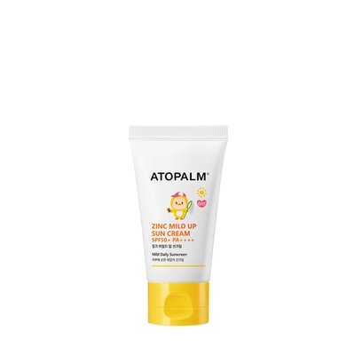 Крем сонцезахисний для дітей ATOPALM Zinc Mild Up Sun Cream SPF50+ PA++++ 65 g ДИ16 фото