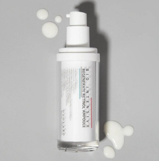 Интенсивная регенерирующая сыворотка с ретинолом USOLAB Bio Intensive Regenerate Retinol Ampoule, 30 ml 926 фото