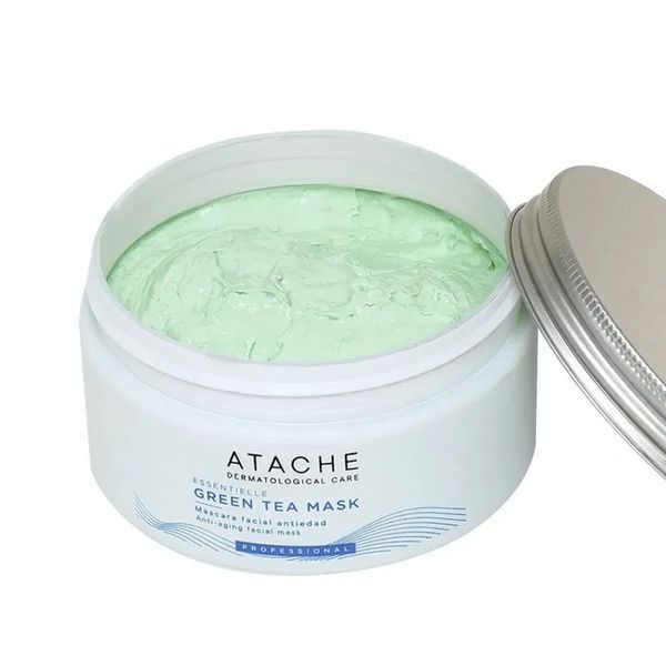 Відновлююча заспокійлива маска ATACHE Essentielle Reafirming Mask Green Tea 24072 фото